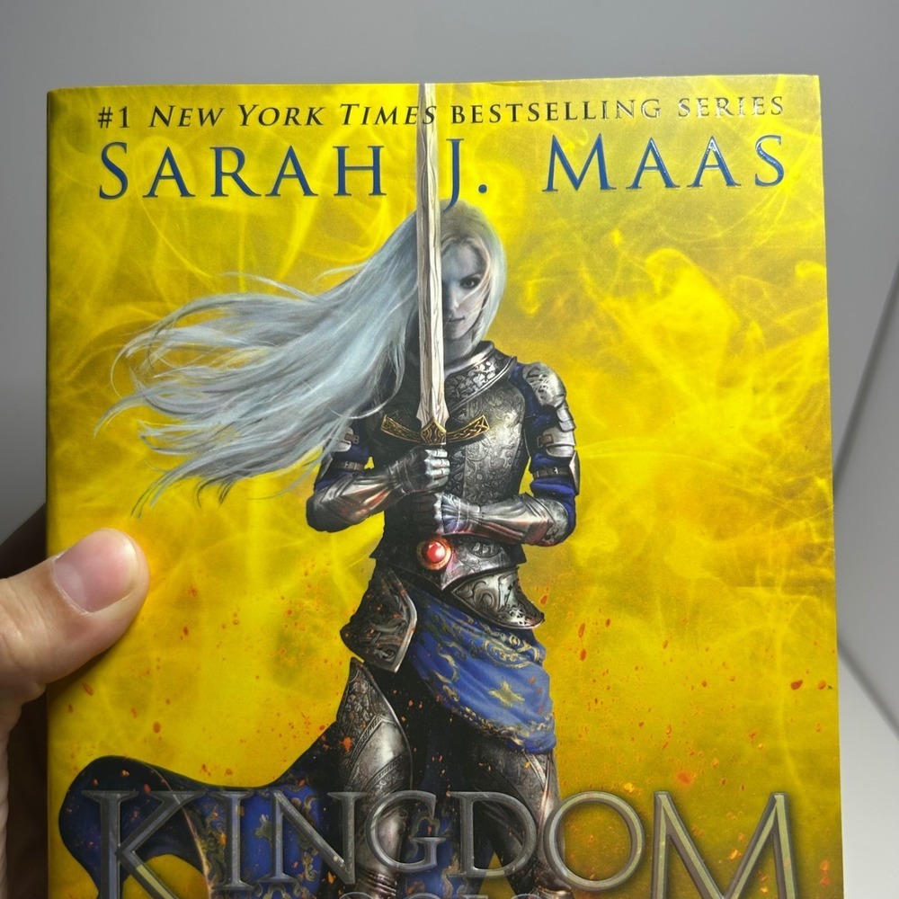Kingdom of Ash 1st Print Paperback by Sarah J. Maas Throne of Glass - Picture 6 of 16